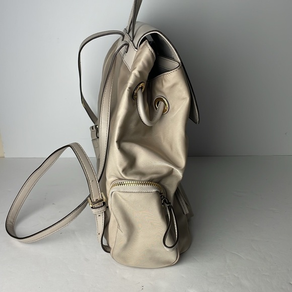 Michael Kors Cream Nylon MK Backpack main image 7